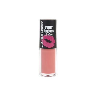 L.A. Colors Pout Matte Lipgloss Let's Kiss 4 gm - Lip Glosses