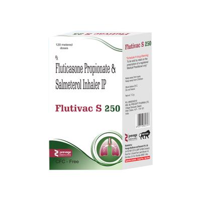 FLUTIVAC S 250 Inhaler 1's - Asthma/COPD-Ast