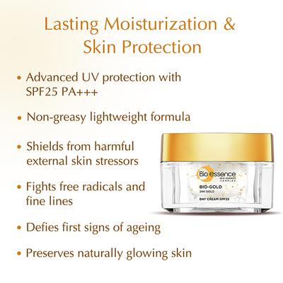 Bio-Essence 24K Gold CSM Kit - Cleanser, Serum, Moisturizer 170 g - Facial Kits