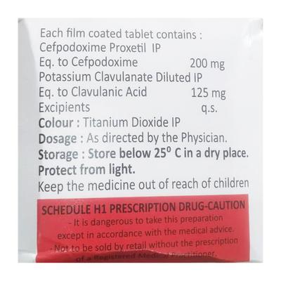 CEPY O CV Tablet 10's - Bacterial Infections-Cep