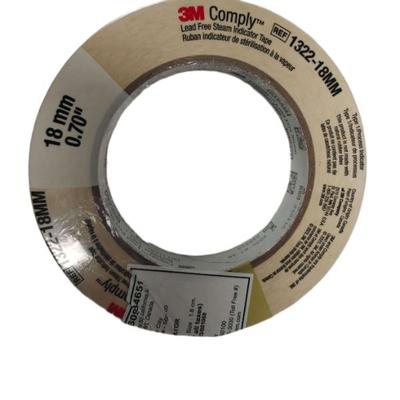 3M Comply Lead Free Steam Indicator Tape 1322 18MM 1's - Tapes & Films