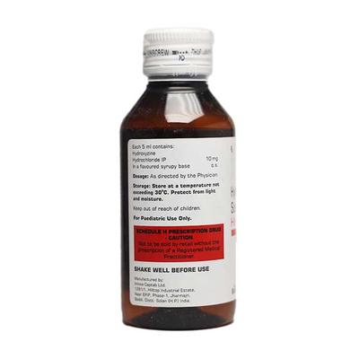 HISTAOVER ROSE FLAVOUR Syrup 100ml - Allergies-Ant