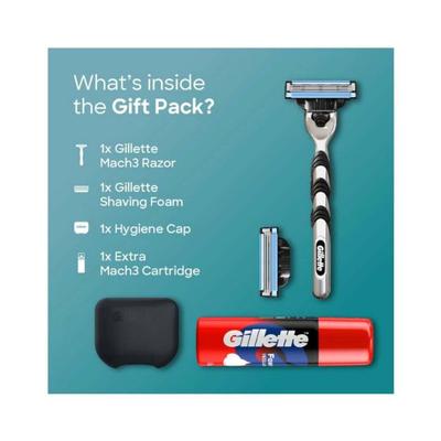 Gillette Mach 3 Celebrating Manhood Gift Pack 1's - Razors & Cartridges