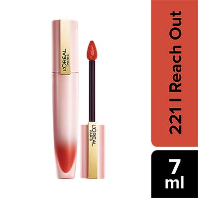 L'Oreal Paris Chiffon Signature Liquid Lipstick,221 Reach Out 7 ml - Liquid Lipsticks