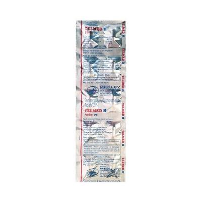 Telmed H 40mg Tablet 10'S - Hypertension-Ang