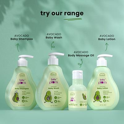 Baby Plum Avocado Baby Shampoo 200 ml - Baby Shampoo