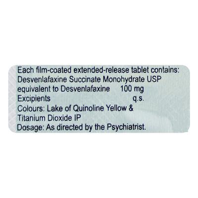Venpower 100mg Tablet 10'S - Depression-Ant