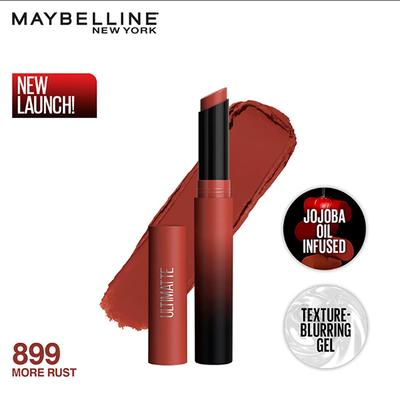 Maybelline New York Color Sensational Ultimattes Lipstick, 899 More Rust 1.7 gm - Lipsticks