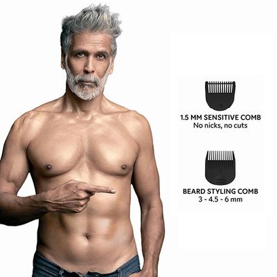 Zlade Ballistic Lite Manscaping Full-Body Trimmer for Men 330gm - Trimmers