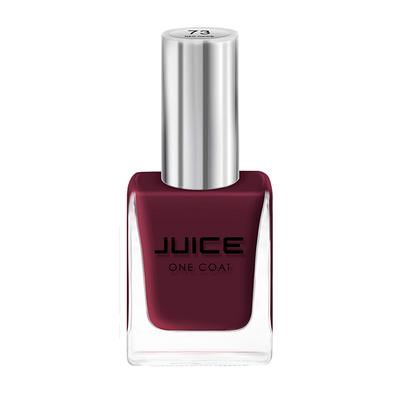 JUICE One Coat Long Lasting Quick Dry Chip Resistent Nail Polish RED OXIDE 73 11 ml - Nail Polish