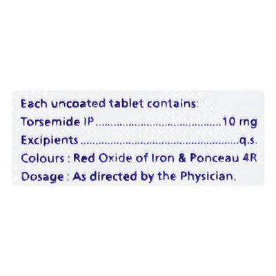 TORNOVA 10mg Tablet 10's - Hypertension-Diu