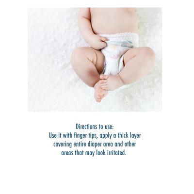 Inatur Natural Skin Care Baby Diaper Rash Cream 200 gm - Rash Creams