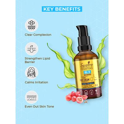Spantra NIA 10 Niacinamide Oil Free Face Cream 50 ml - Face Creams