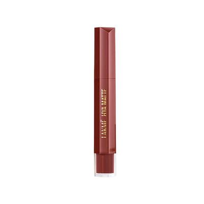 Lakme 9To5 Hya Matte Lip Liquid + Hyaluronic Acid Vacation Nude 5.3 ml - Liquid Lipsticks
