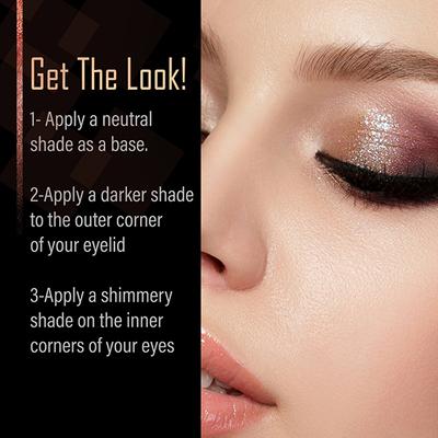 Faces Canada Starry Eyes Eye Shadow Palette - Supernova, Shimmer and Matte Shades 16gm - Eye Shadow Palettes