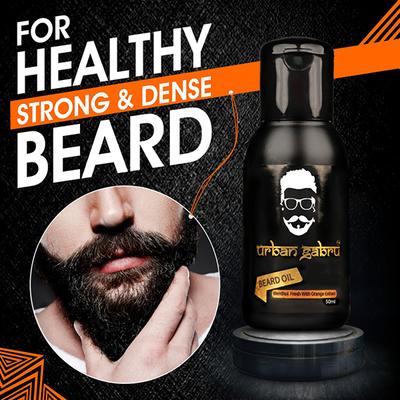 Urbangabru Beard Oil -Growth Softener Conditioner 100 % Natural 50 gm - Beard Oil