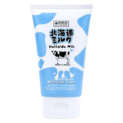Made in Nature Hokkaido Milk Moisture Rich Whipping Foam 100 ml - Face Wash & Cleansers