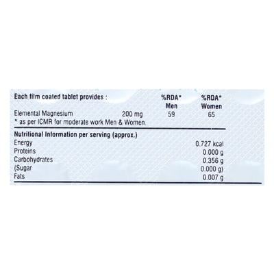Ultra Magnesium 200mg Tablet 15'S - Ulcer/Reflux/Flatulence-Aaa