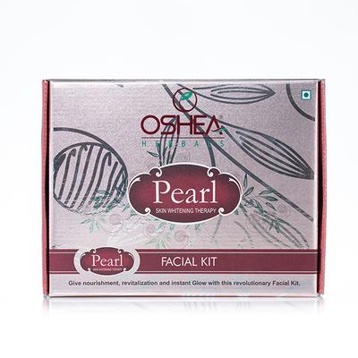 Oshea Herbals Pearl Skin Whitening Therapy Facial Kit 209 gm - Face Packs