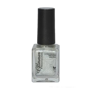 Glimmer Premium Nail Enamel Nude Shimmer 10 ml - Nail Polish