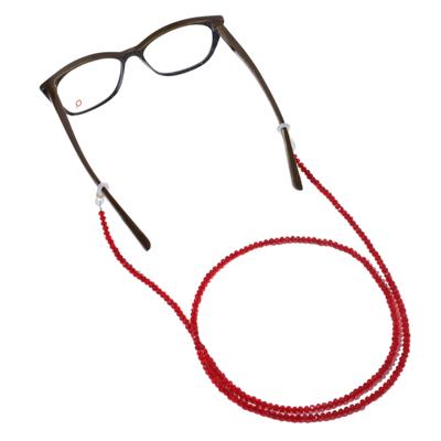 Modisch Red Crystal Sunglasses Chain (JC-13R) 1's - Wearables Sunglasses