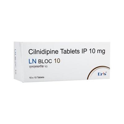 Lnbloc 10mg Tablet 10'S - Hypertension-Cal