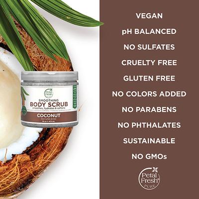Petal Fresh Smoothing Coconut Body Scrub 473 ml - Scrubs & Exfoliants