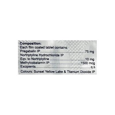 NEUROKEM MNT Tablet 10's - Neuropathic Pain-Dru