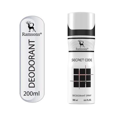 Ramsons Secret Code Deodorant 200 ml - Perfumes (Edt/Edp)