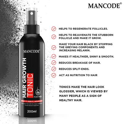 MANCODE Hair Growth Tonic For Men 200ml - Hair Lotions & Tonics