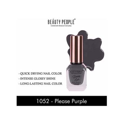 Beauty People Stunning Nail Polish 1052 Please Purple 12 ml - Nail Polish