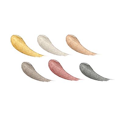 Swiss Beauty Mettalic Liquid Eyeshadow A - (Pack of 6 - 2.25ml) 1's (N) - Eyeshadow, Bases & Primers