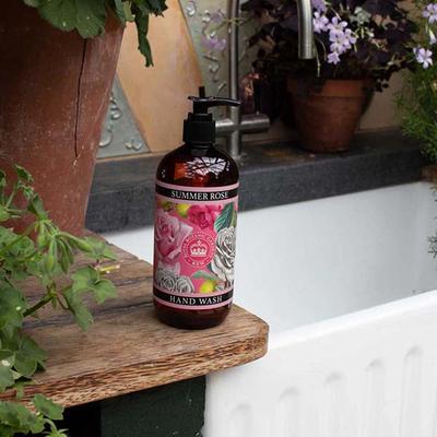 The English Soap Company - Royal Botanic Gardens, Kew - Summer Rose Hand Wash 500 ml - Hand Wash & Soaps