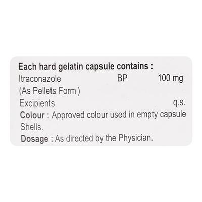 IBINATOR 100 Capsule 15's - Fungal Infections-Anf