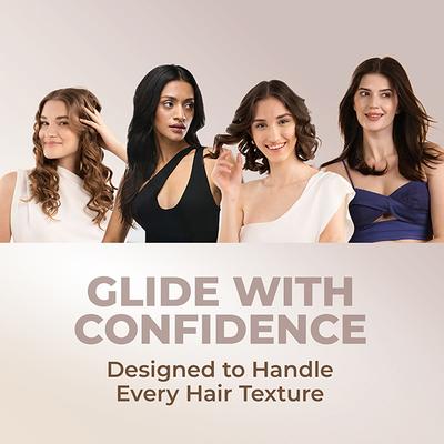 Tash Hair Glide Connect Lightweight Hair Straightener Brush With 11 Temperature Settings 1's - Straighteners