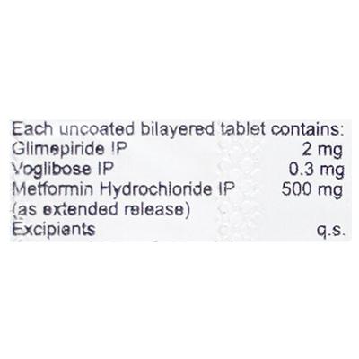 Vogloyd 3D 2.3 Tablet 15'S - Diabetes-Ant