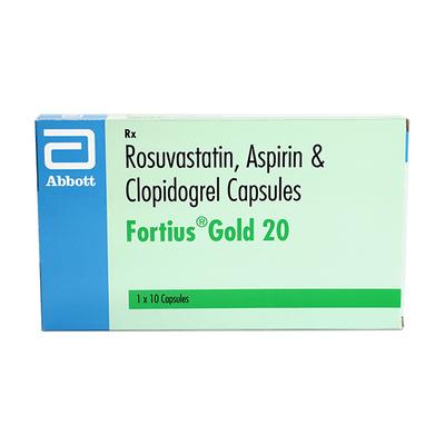 FORTIUS GOLD 20 Capsule 10's - High Cholesterol-Dys