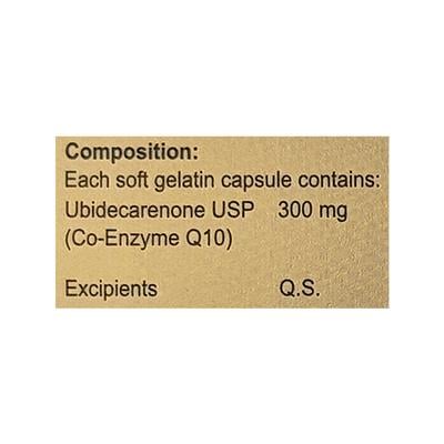 UBI Q 300mg Capsule 15'S - Supplements-Sup