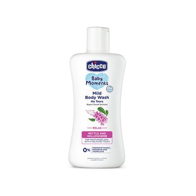 Chicco Baby Moments Mild Bodywash Relax 200 ml - Baby Body Wash
