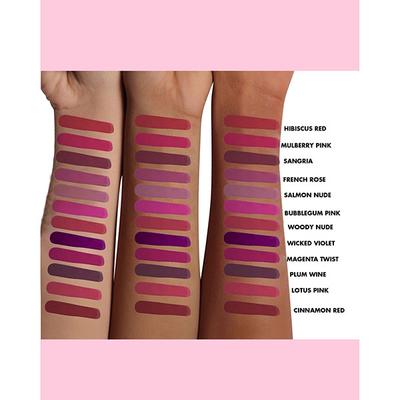 GLIMMER MATTE LIP COLOUR HIBISCUS RED 2 ml - Lipsticks