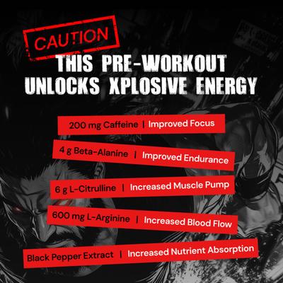 Nutrabay RageX Powder - Cola 360 g - Workout Essentials