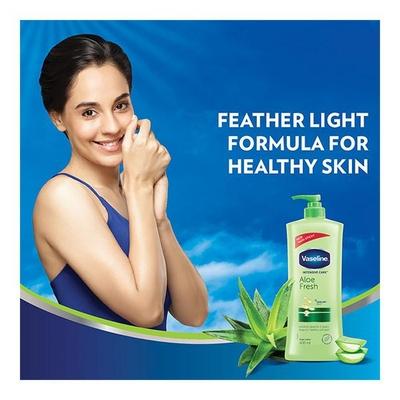 Vaseline Intensive Care Aloe Fresh Body Lotion 400 ml - Lotions & Creams