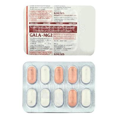Gala Mg2 Tablet 10'S - Diabetes-Ant
