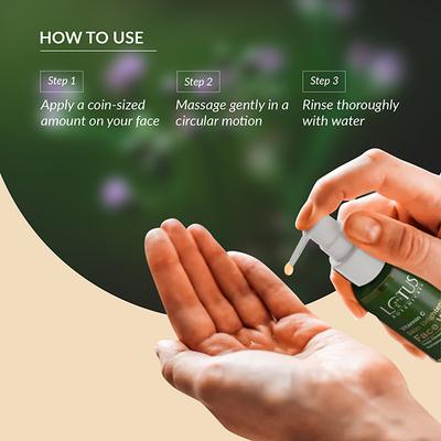 Lotus Botanicals Skin Brightening Face Wash 180 ml - Face Wash & Cleansers