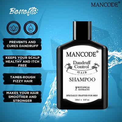 Mancode Anti Dandruff Shampoo 200 ml - Shampoos