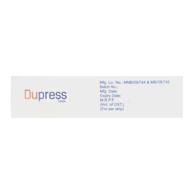 DUPRESS Tablet 10's - Glaucoma-Ant