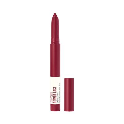 Matt Look Power Last Lip Stain Crayon, 12 Bomb Shell 1.3gm - Lipsticks