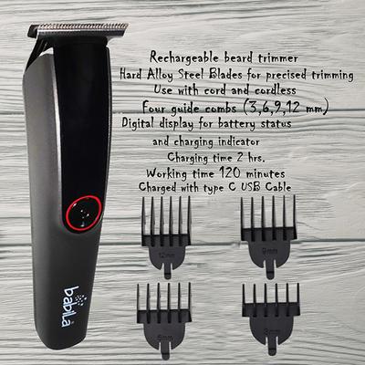 Babila Deluxe Beard Trimmer- BBT-E60 - Trimmers