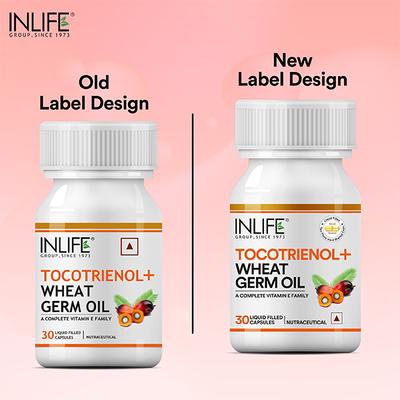 INLIFE Tocotrienols and Wheat Germ Oil Capsules 30's - Vital Health