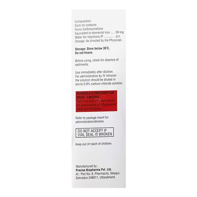 RARICAP FCM 500 Injection 10ml - Iron Supplement/Anaemia-Vma